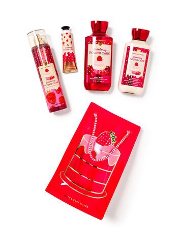 Strawberry Pound CakeGift Bag Set