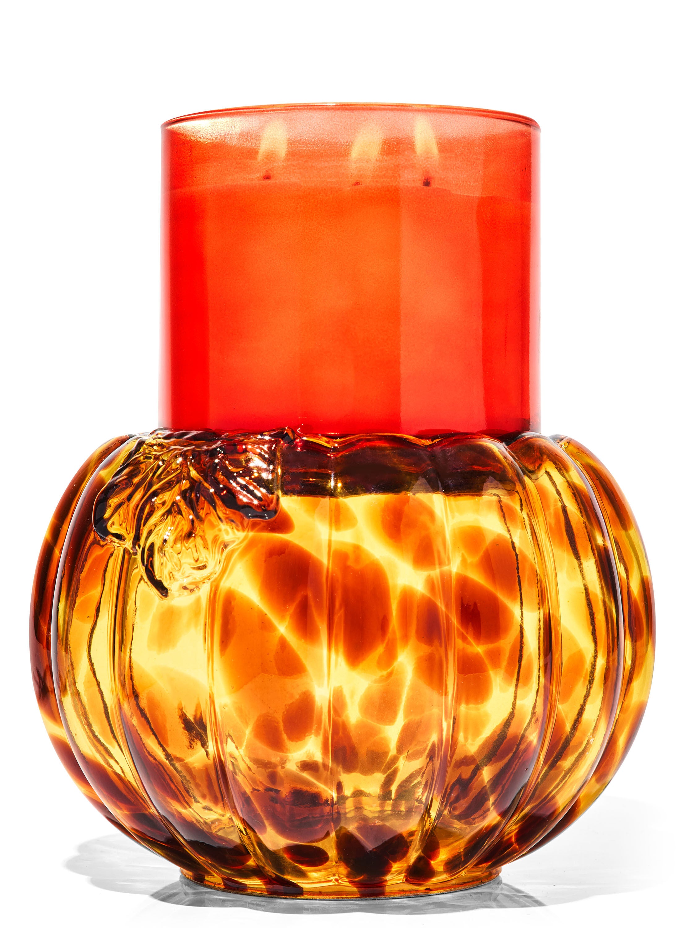 Large Glass Tortoiseshell Pumpkin