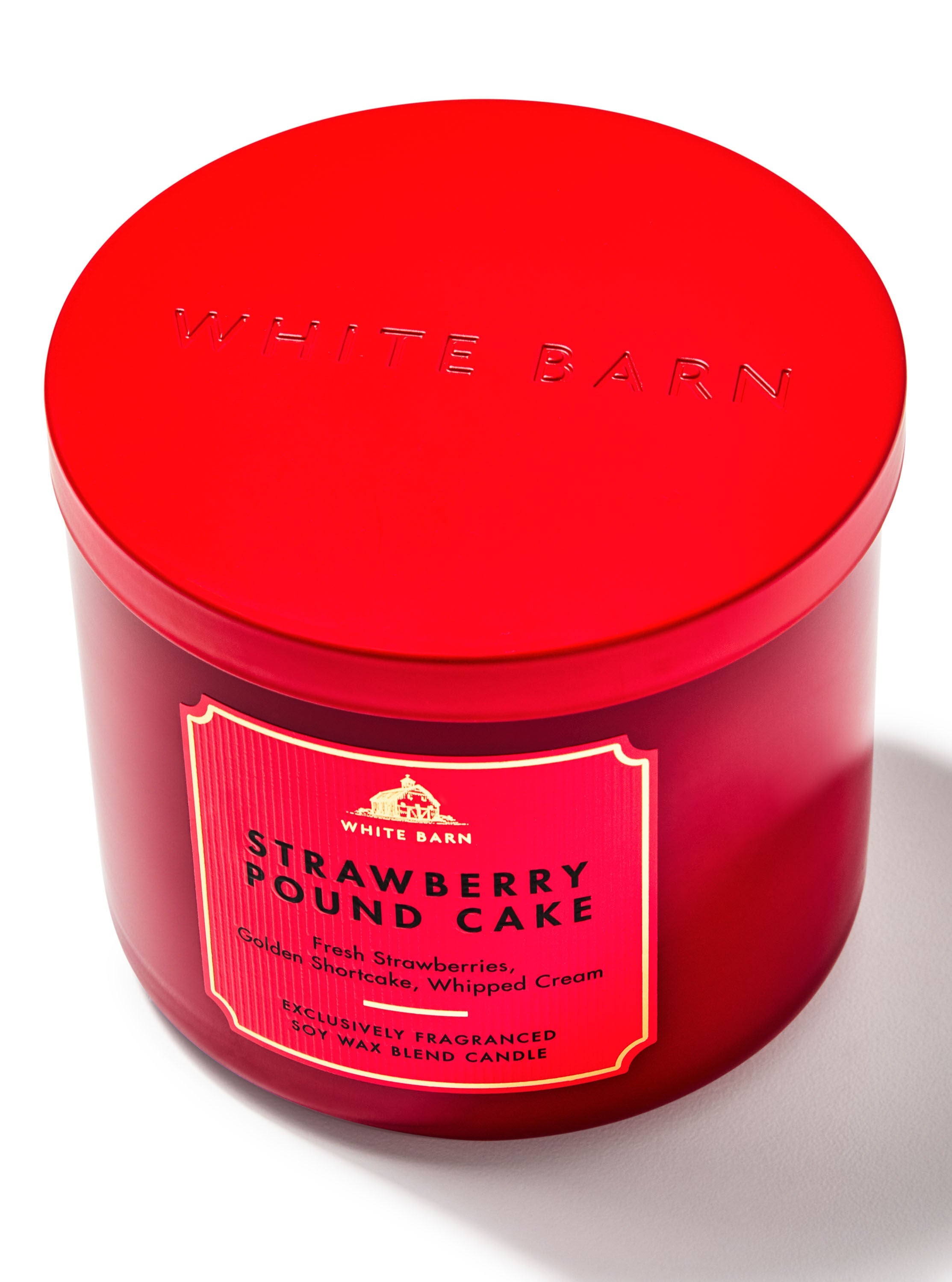 White BarnStrawberry Pound Cake
